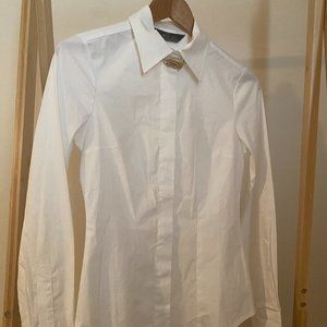 Made in Italy Cesare Paciotti Button Down with Dagger Neck Detail